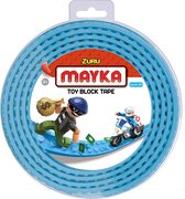 Zuru-Mayka 34654 Block Tape 4 Noppen 2m Licht Blauw