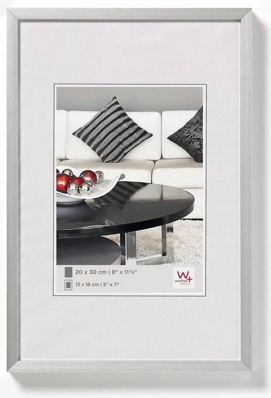 Walther Chair - Fotolijst - Fotoformaat 29,7x42 cm (DIN A3) - zilver