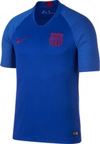 Nike FC Barcelona Breathe Strike Trainingsshirt 2019/2020 Heren - Lyon Blue/Lyon Blue/Deep Royal Blue/(Noble Red) - Maat M