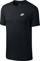 Chemise de sport Nike Nsw Tee pour homme - Noir / Blanc - Taille S