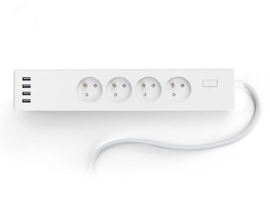 Prise Connectée avec USB - Interrupteur – Contrôle via Application - Google  Home
