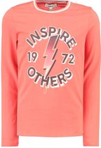 Garcia Meisjes Rood Tshirt met lange mouwen - red rouge - Maat 152/158