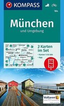 KOMPASS Wanderkarte München und Umgebung 1:50 000