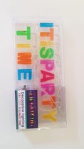 Decoratieve lampjes - 'it is partytime'