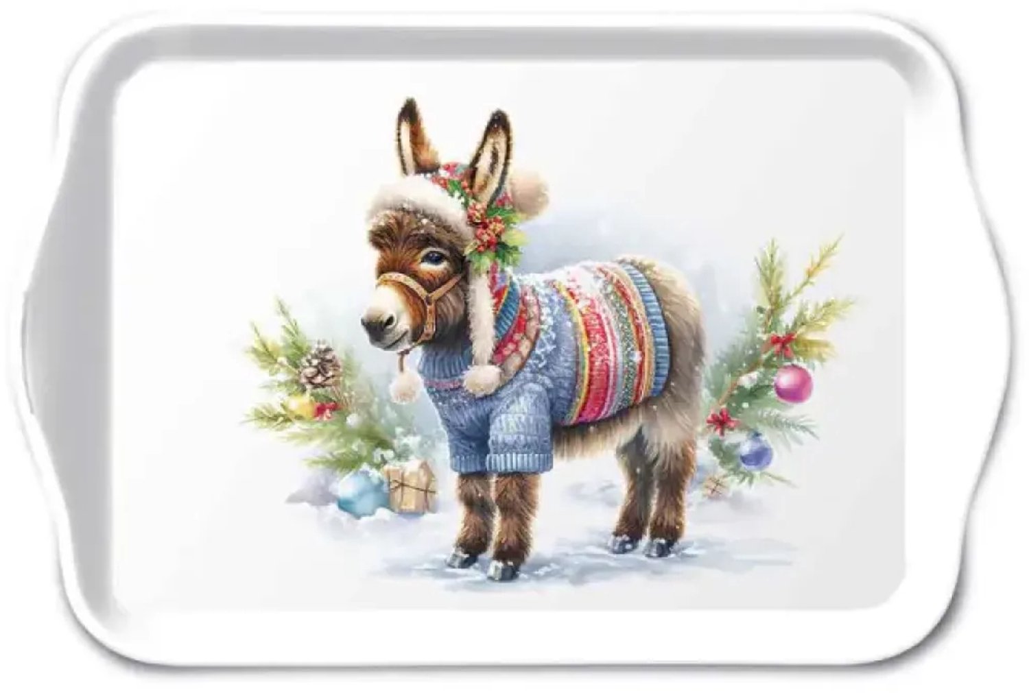 Dienblaadje "Wooly donkey"