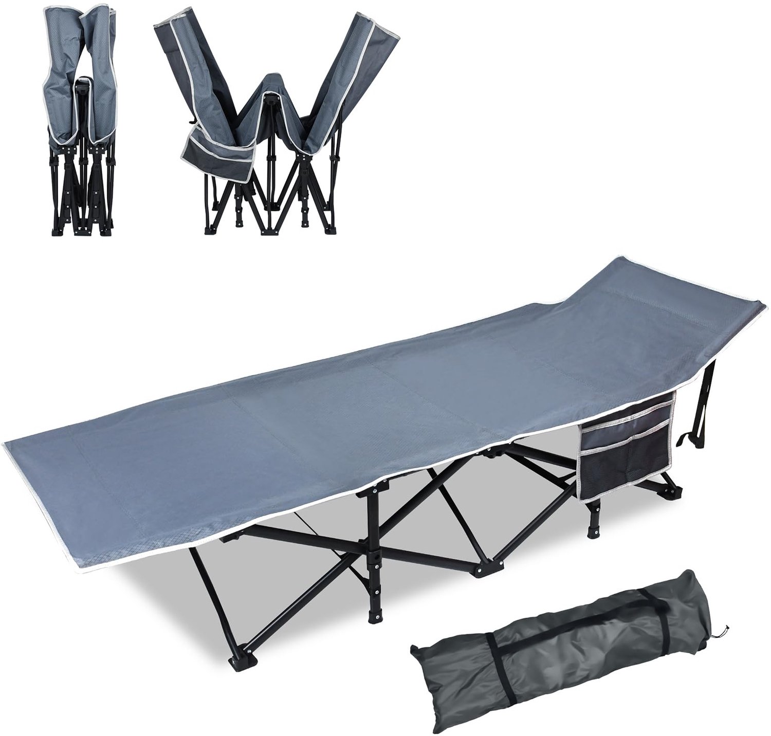 Opvouwbaar Campingbed met Opbergzak