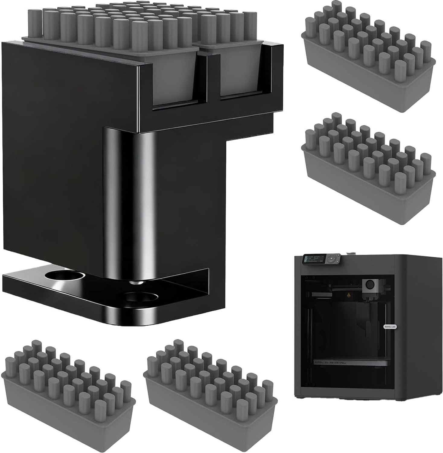 Reinigingsset voor 3D-printer met Siliconen Mondstukken