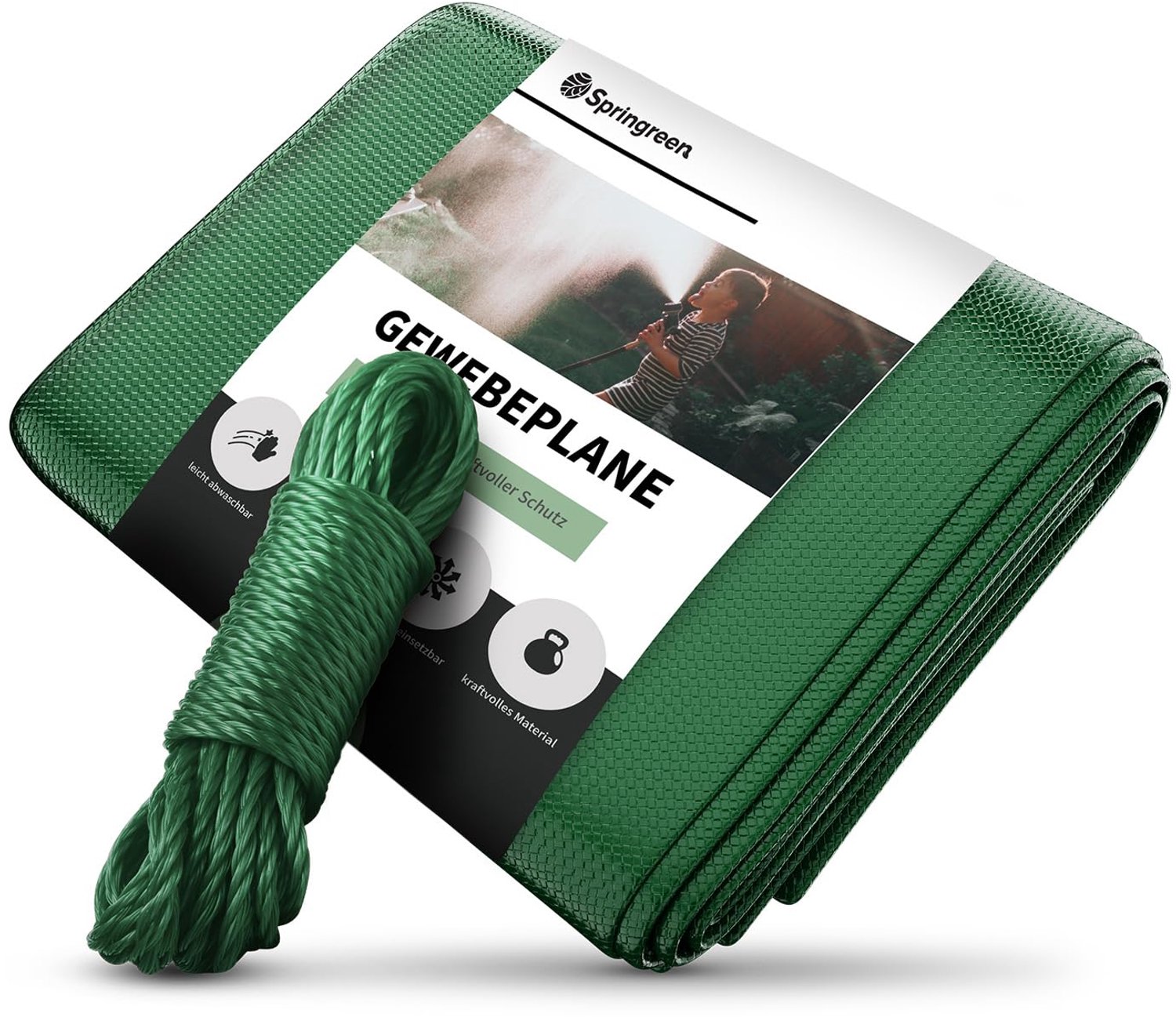 Waterdichte Tarpaulin 2 x 3 m met Oogjes - Universele Bescherming voor Meubels en Tuin