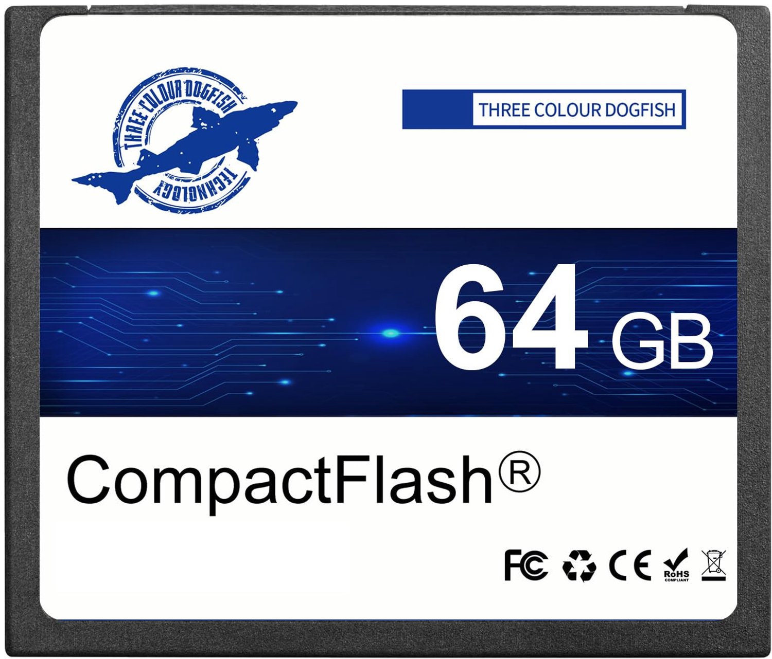 CompactFlash Geheugenkaart 64GB voor DSLR Camera's, Hoge Overdrachtsnelheid