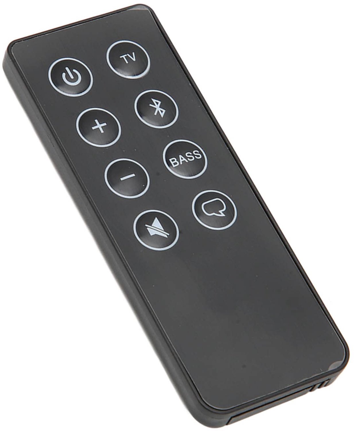 Vervangende afstandsbediening - Universele afstandsbediening - Eenvoudig te gebruiken - Zwart - Voor soundbar en luidsprekers - Geschikt...