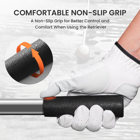 Golfbal Retriever met Telescopische Scoop — afbeelding 4
