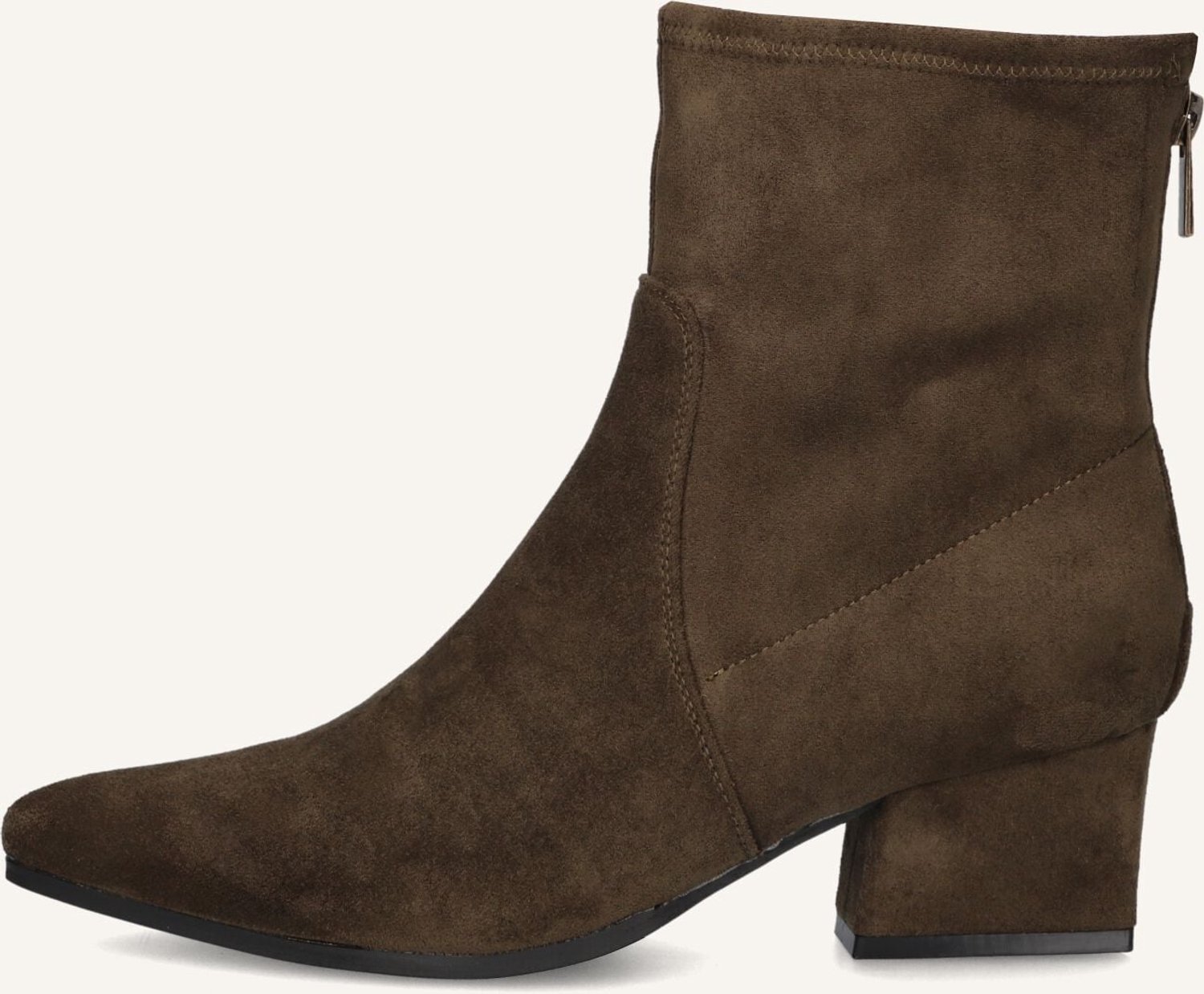 MARLOU Cshn80982 Enkellaarsjes - Enkelboots met rits - Dames - Bruin - Maat 42