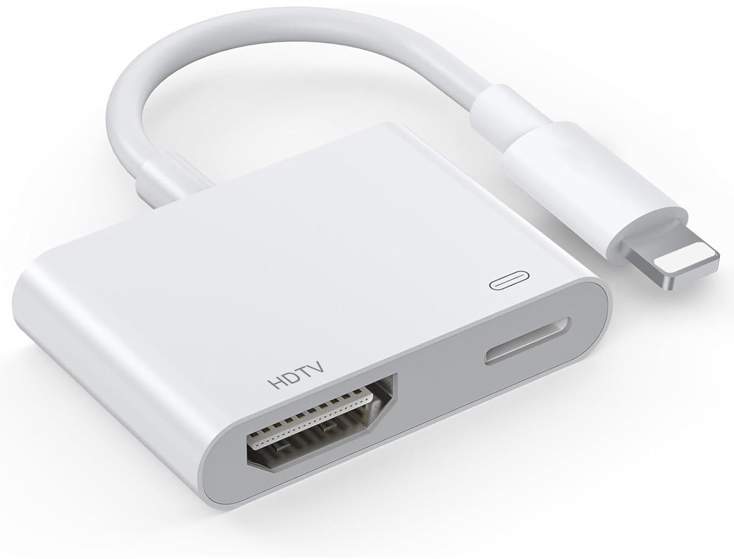 HDTV Adapter voor iPhone/iPad naar TV met Oplaadpoort