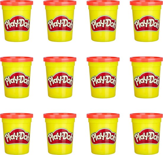 Play-Doh Rood/Oranje Klei - 12 Potjes