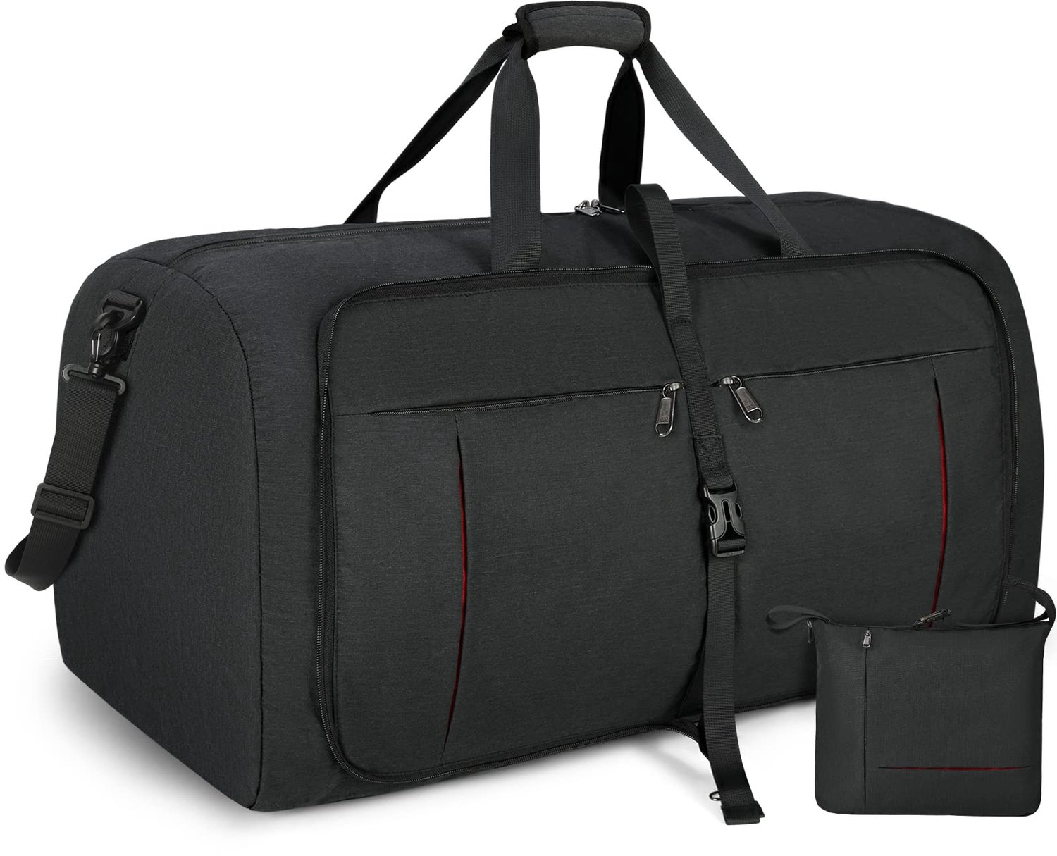 Opvouwbare Reistas 65L - Waterdicht - Sporttas - Weekendtas - Lichtgewicht - Innovatief Ontwerp - Sterke YKK-Ritsen
