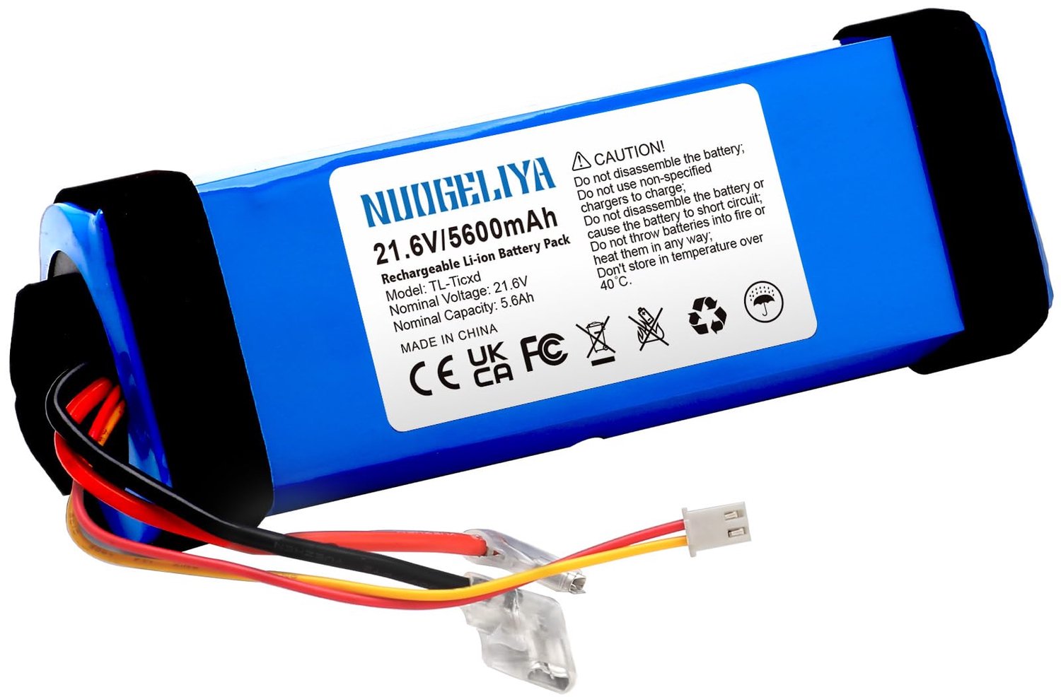 Vervangende Accu voor Tineco Floor 1.0 - 21.6V 5600mAh Li-Ion