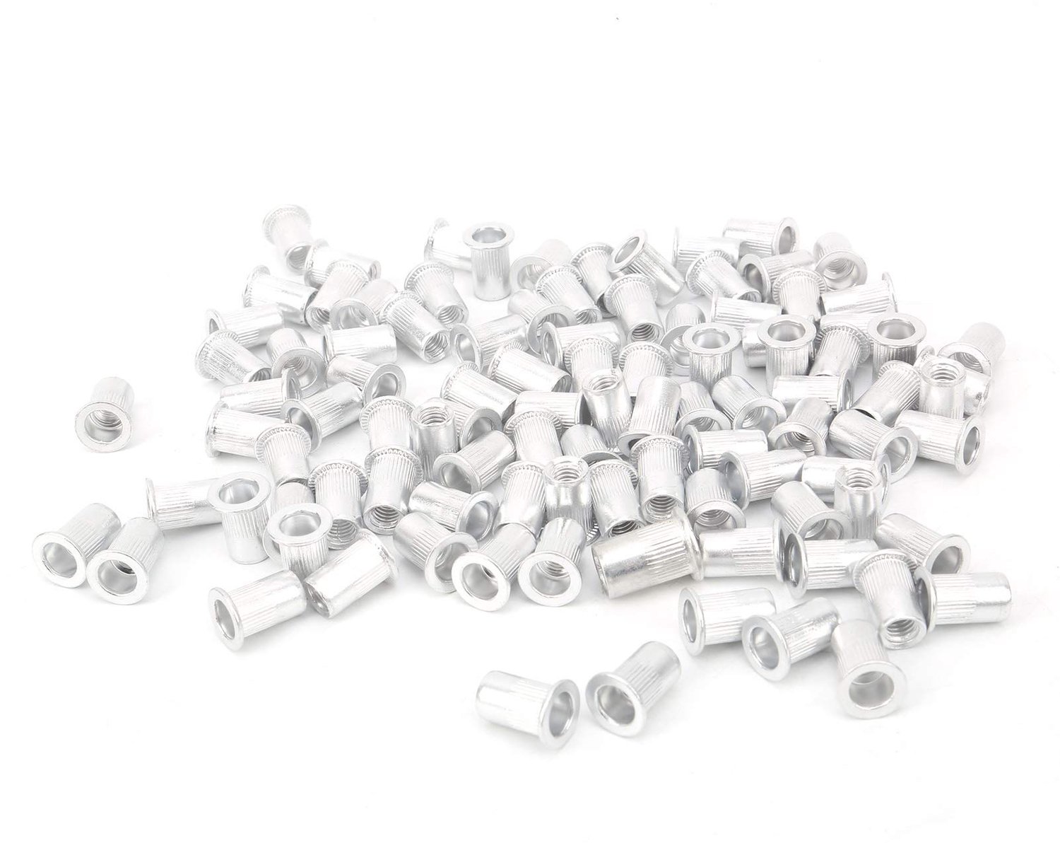 100 Stuks Aluminium Klinkmoeren Platte Kop