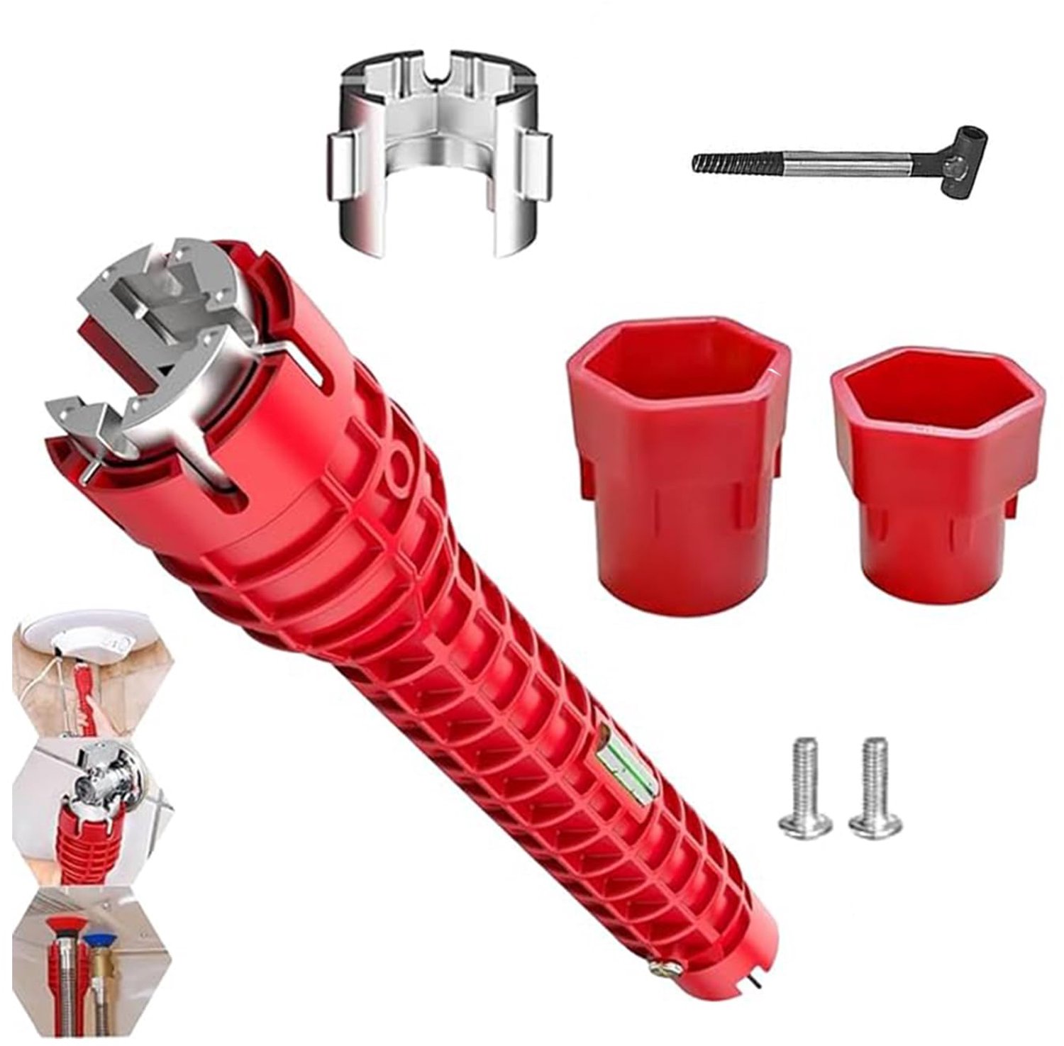Multifunctionele 8-in-1 Sanitairsleutel