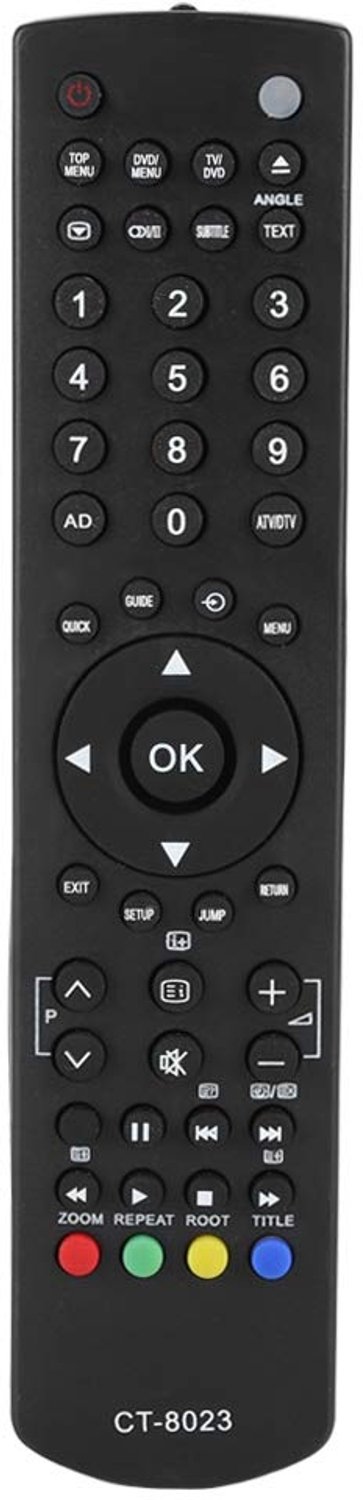 Vervangende TV Afstandsbediening - Universele HD Smart TV Afstandsbediening - Ergonomisch ontwerp - Zwart - Compatibel met Toshiba - Idea...