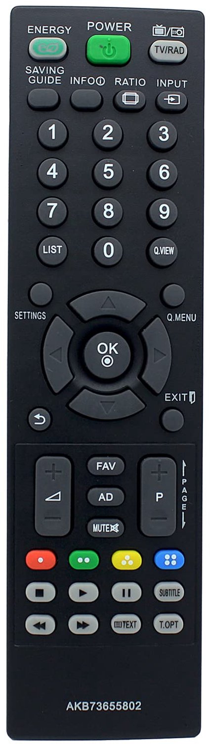 Vervangende Afstandsbediening voor LG Televisies