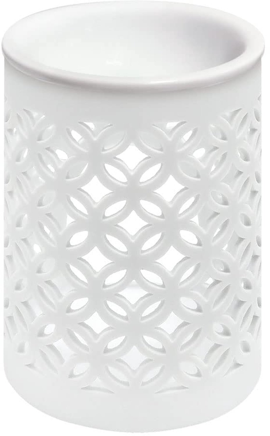 Witte Keramische Wierookhouder