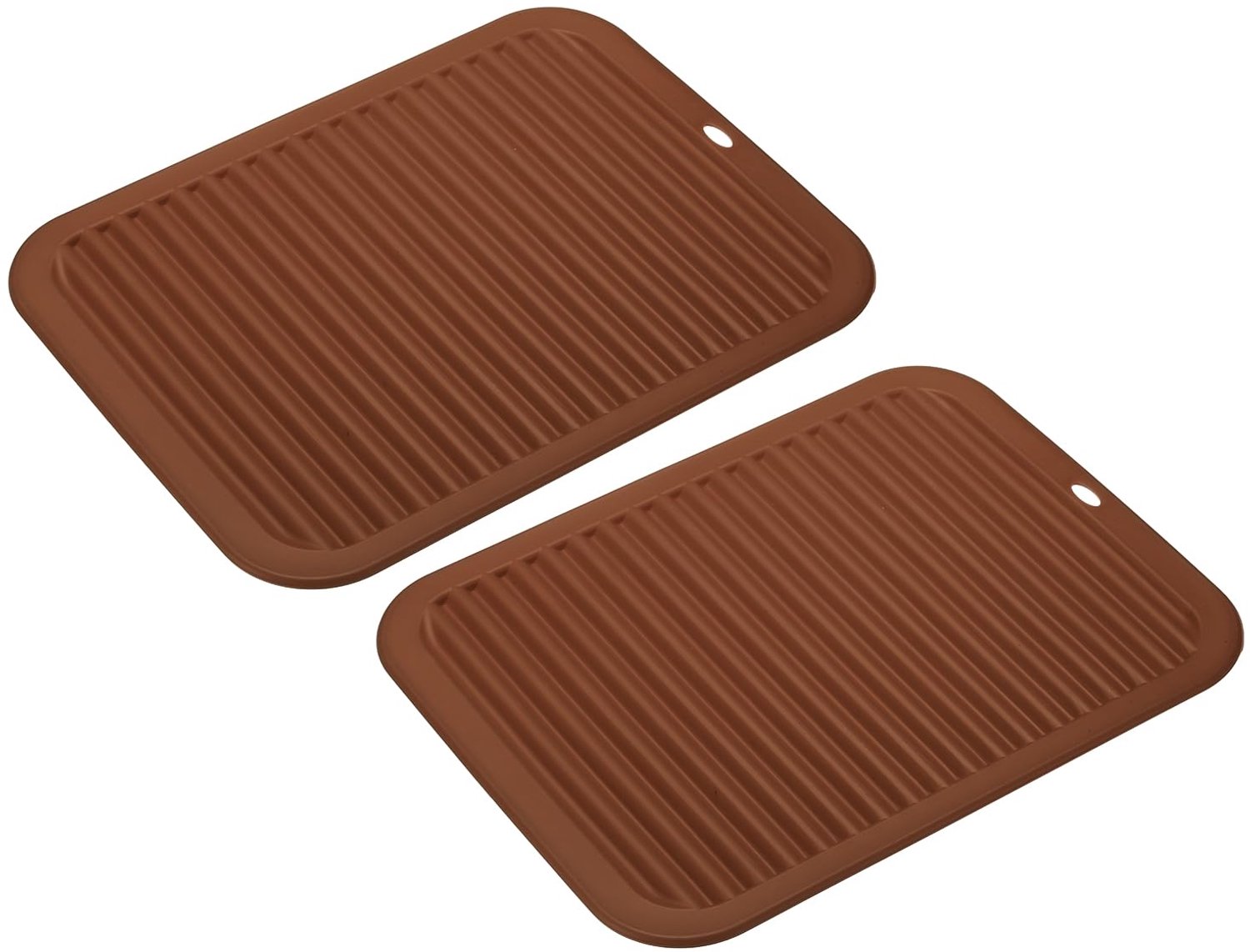 Set van 2 Vierkante Hittebestendige Silicone Pot Holders voor Pannen