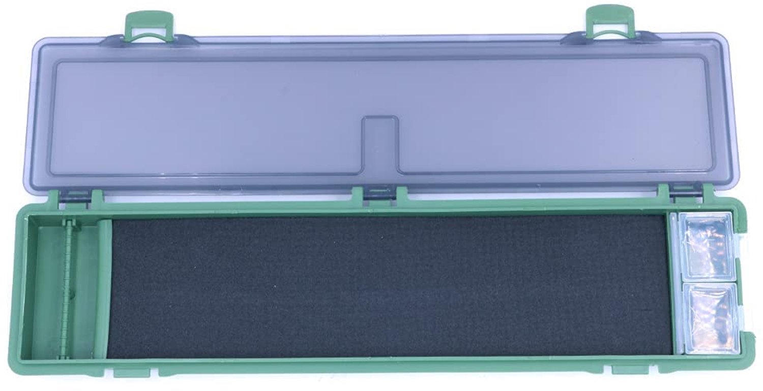 Opvouwbare Viskoffer gevuld - Zitkoffer - Onderlijn Lijnen - Vishaak Opslag - Visgerei Organizer - Schuim Gevoerd Design