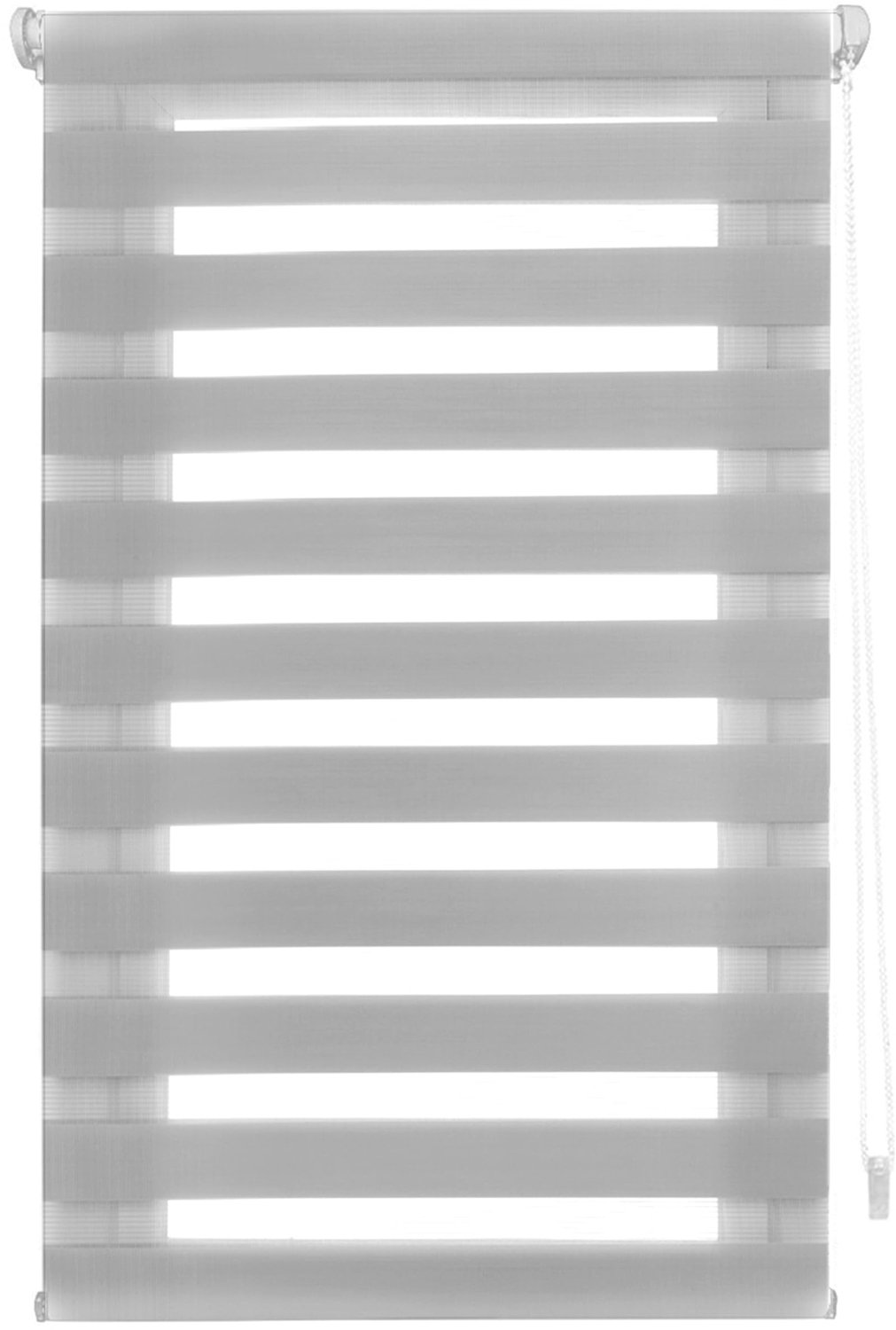 EasyFix Rolgordijn voor Dag en Nacht - Grijs, 140 x 220 cm