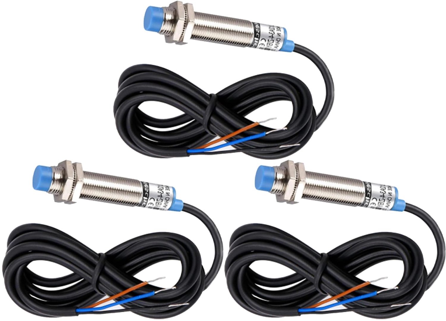 inductieve naderingsschakelaar - 3 stuks - compact en betrouwbaar - 2mm - 3-draads inductieve sensor - ideaal voor automatisering - LJ8A3...