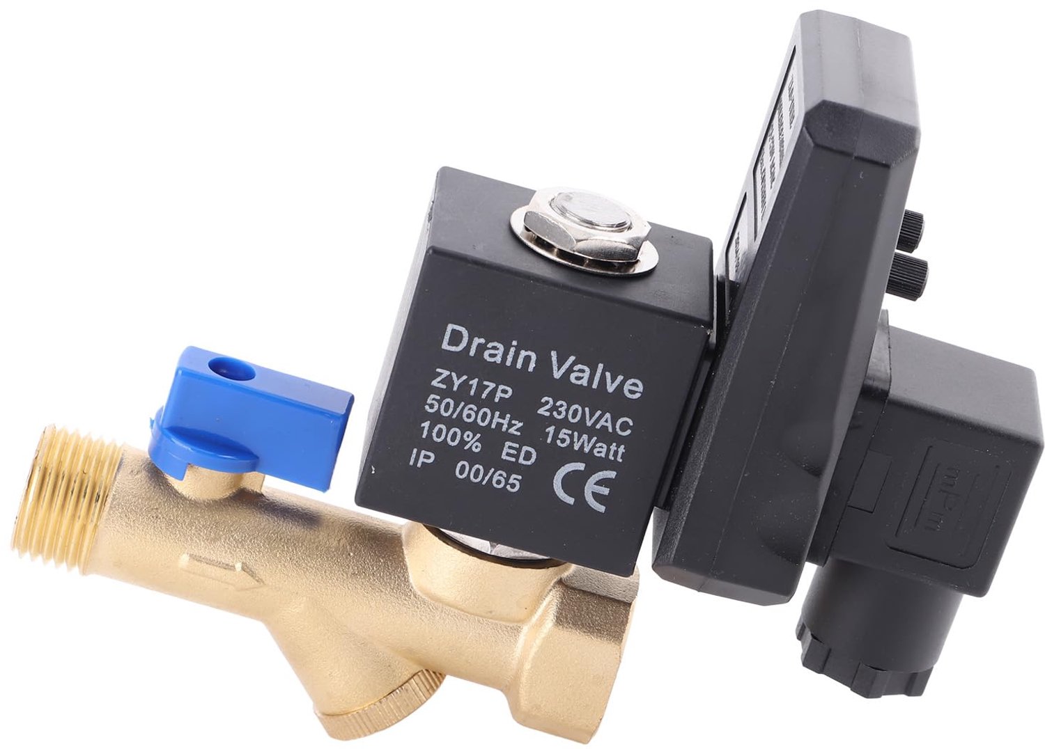 Automatische Afvoerklep - Luchtcompressor - Elektronische Condensaatbeheer - G1/2 DN15 - Condensafvoer - Voor efficiënt gebruik - Geschik...