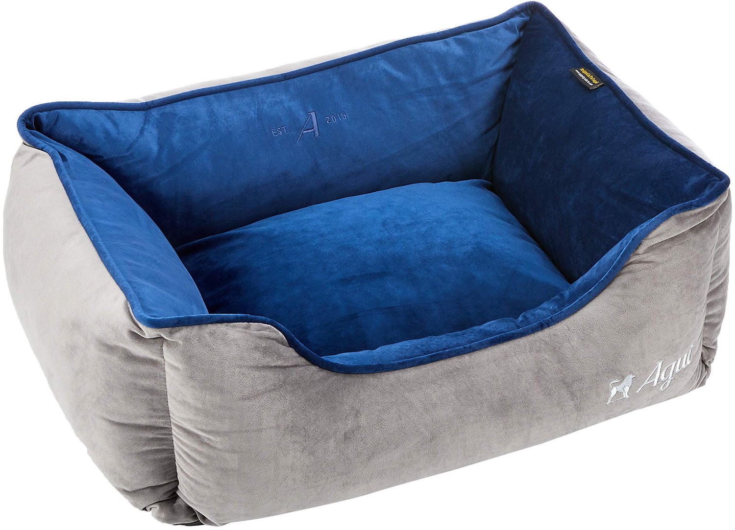 Babybed Velvet Grijs-Blauw 60 x 50 cm