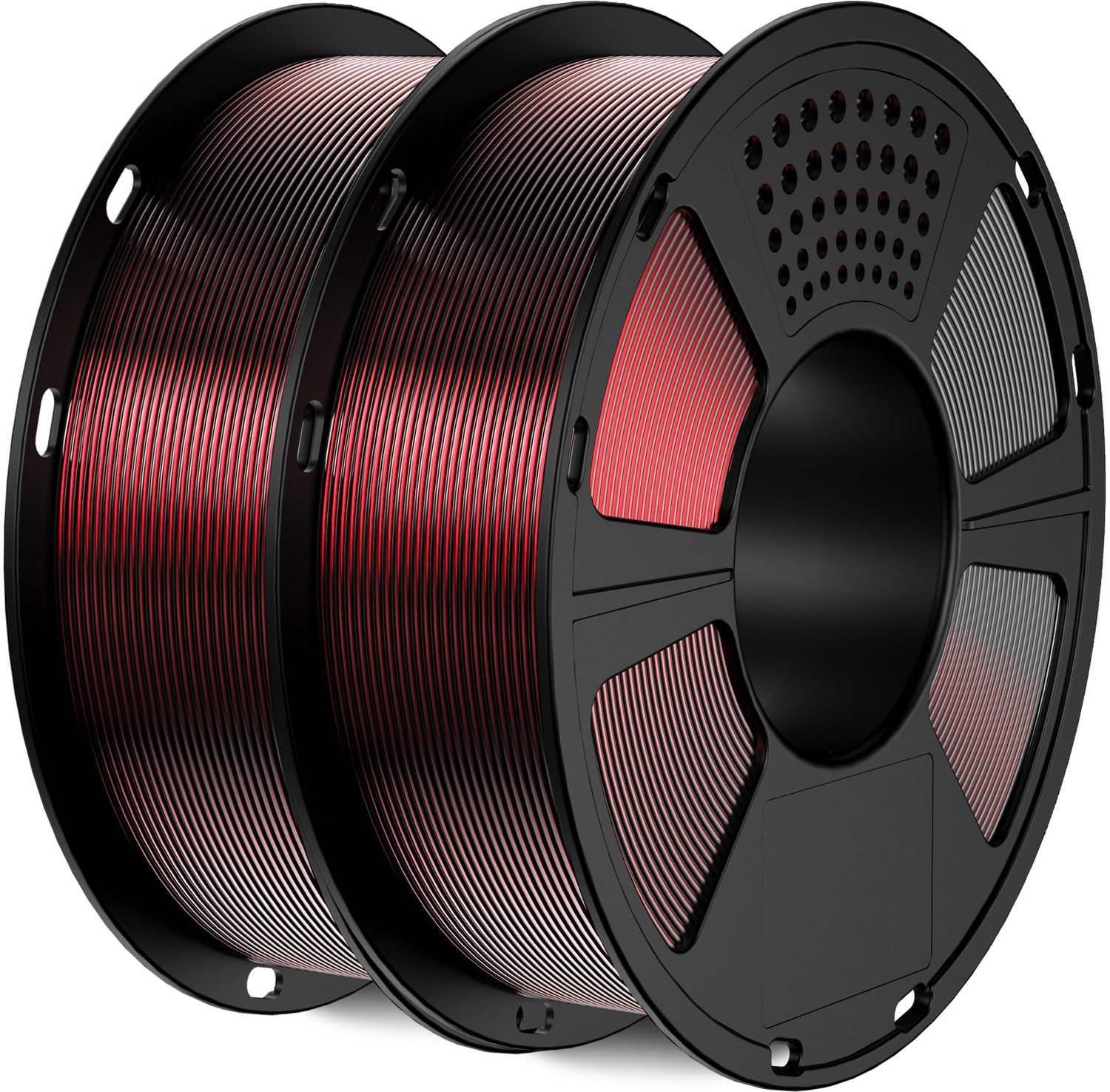 3D Printer PLA Filament in Rood, Goud en Zwart