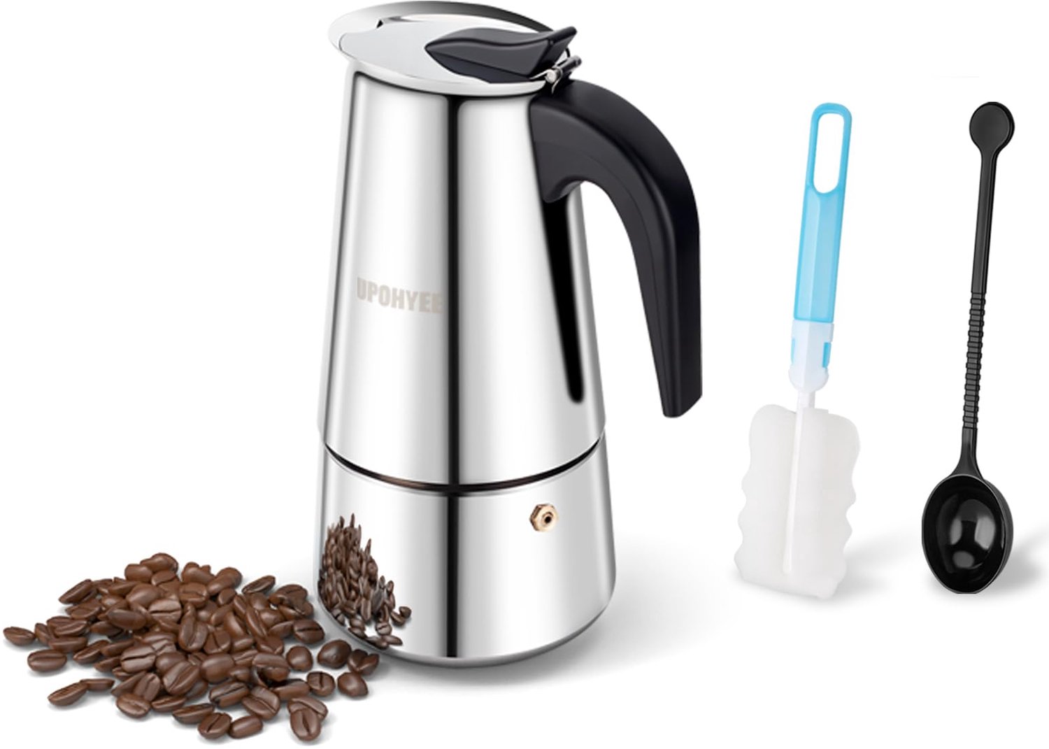 Italiaans Koffiezetapparaat 300ml voor 6 Kops - Inductie en Gas