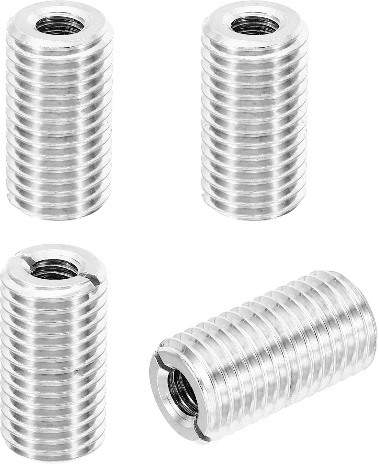 Schroefdraadadapter M16 x M8 - 4 Stuks Roestvrij Staal