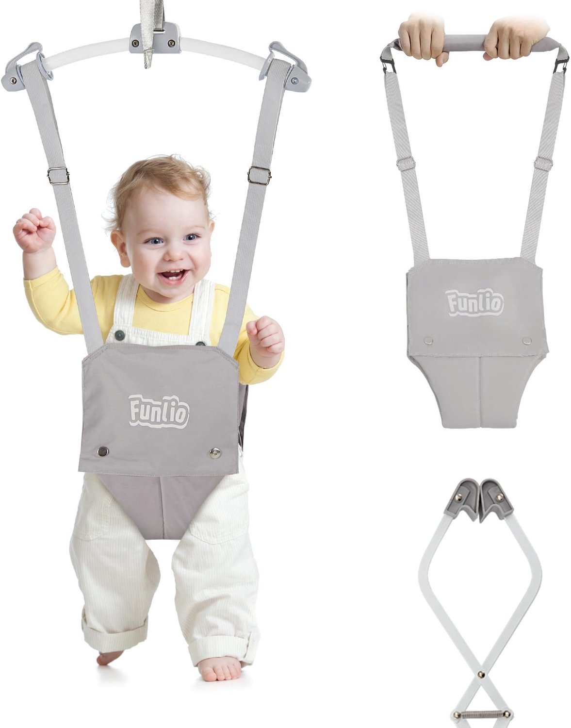 Baby Sweater met Deur Clamp en Handvat voor 6-24 Maanden