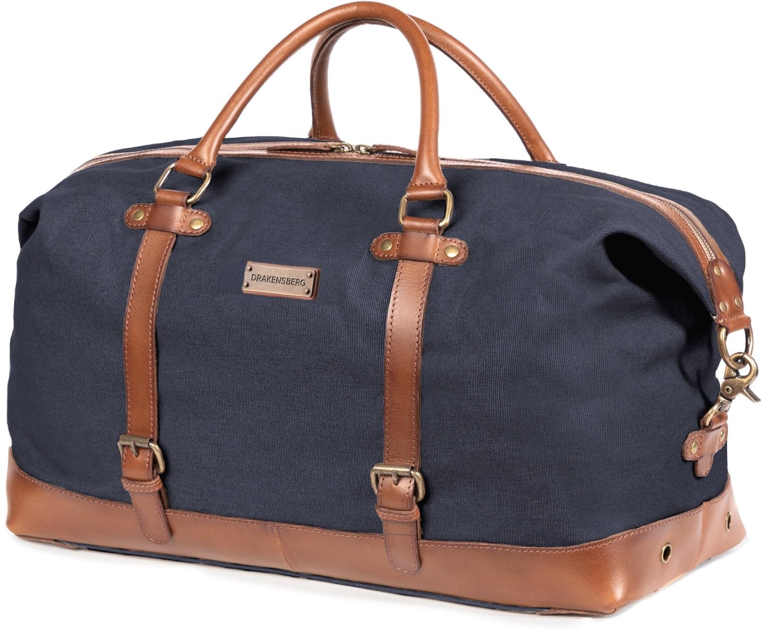 Weekender 'Owen' Canvas Reisbagage in Marineblauw