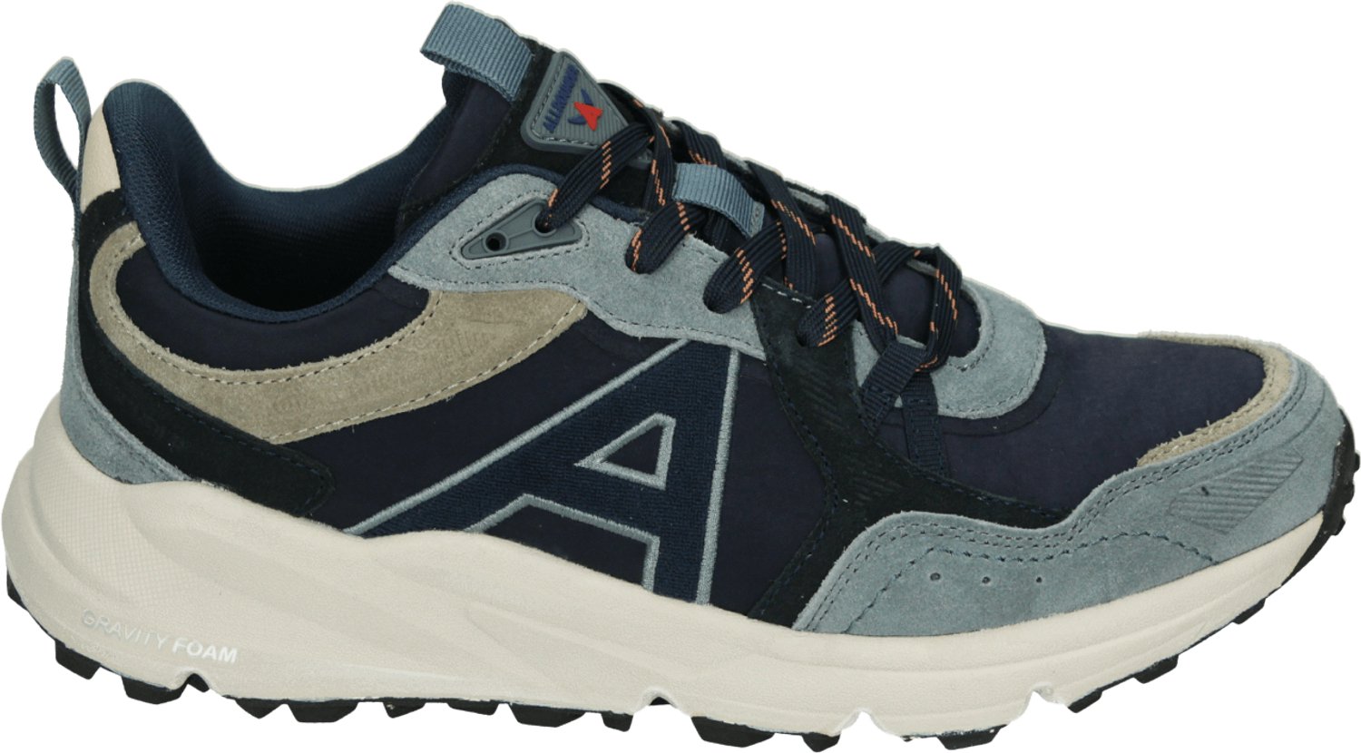Mephisto Allrounder - GO AHEAD C.SUEDE 04 - Lage sneakersVrije tijdsschoenenHeren sneakers - Kleur: Blauw - Maat: 41