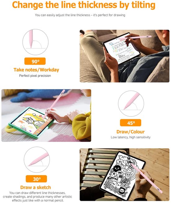 Stylus Pen voor iPad met Snelle Oplaadtijd van 13 Minuten — afbeelding 4