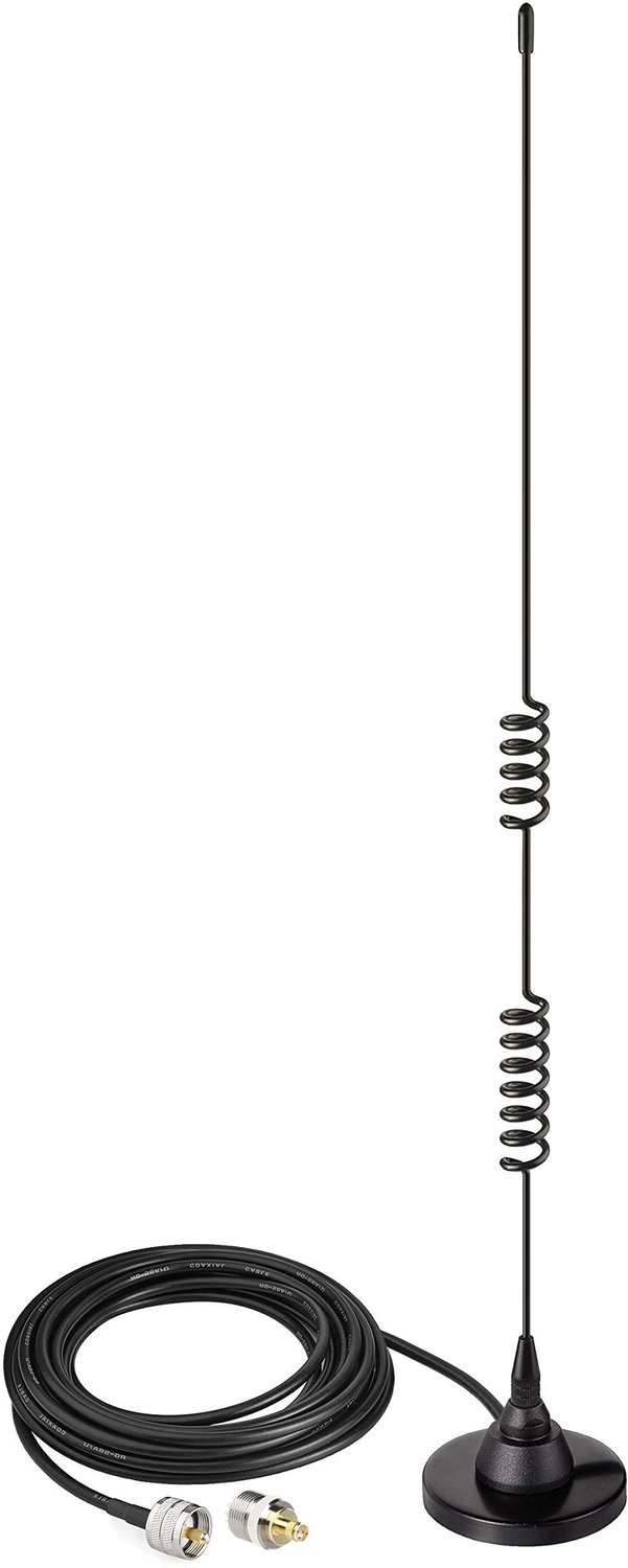 VHF UHF Antenne met Magnetische Basis voor Mobiele Radio