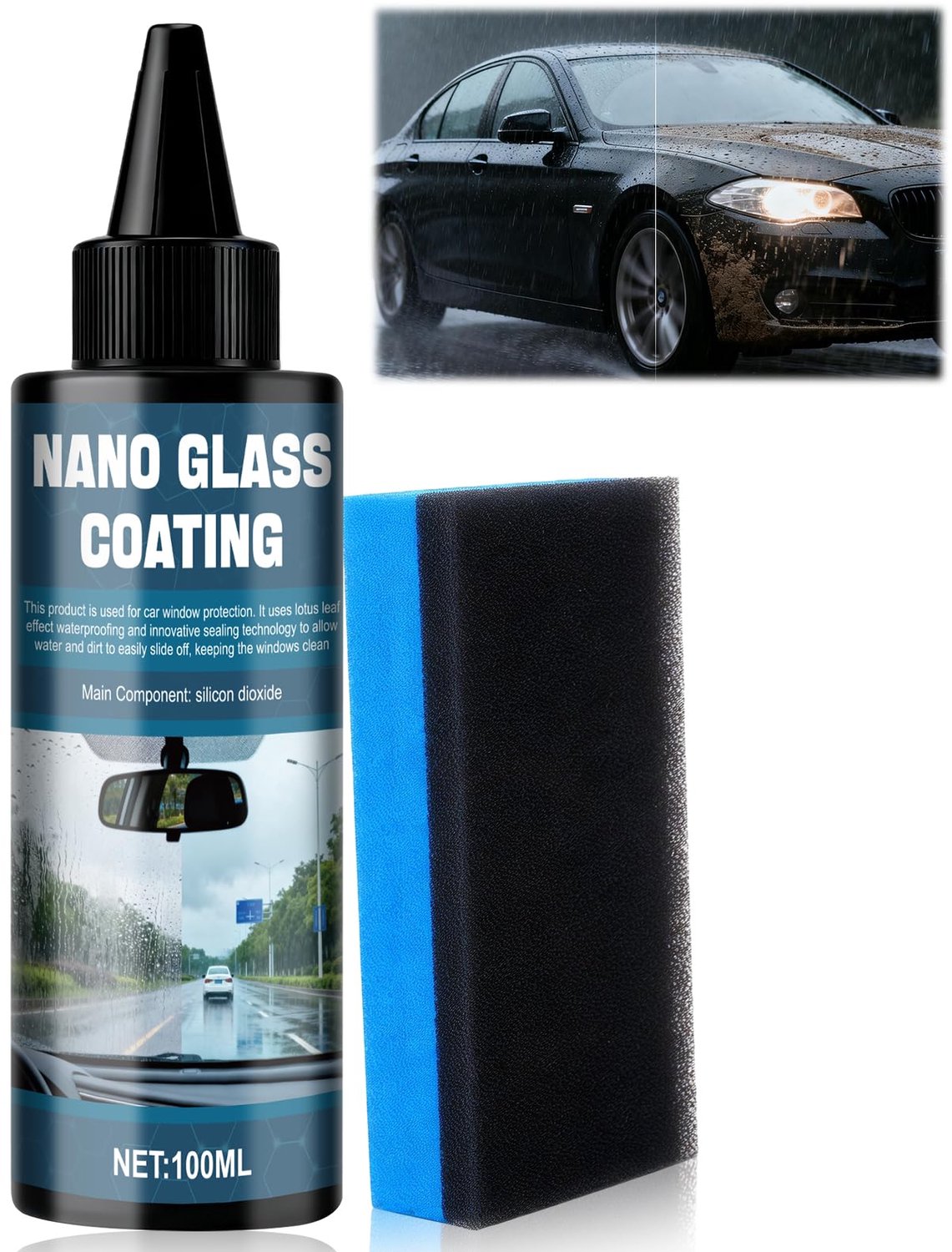 Nanotechnologische Glasverzegeling voor Auto en Huishoudelijk Gebruik
