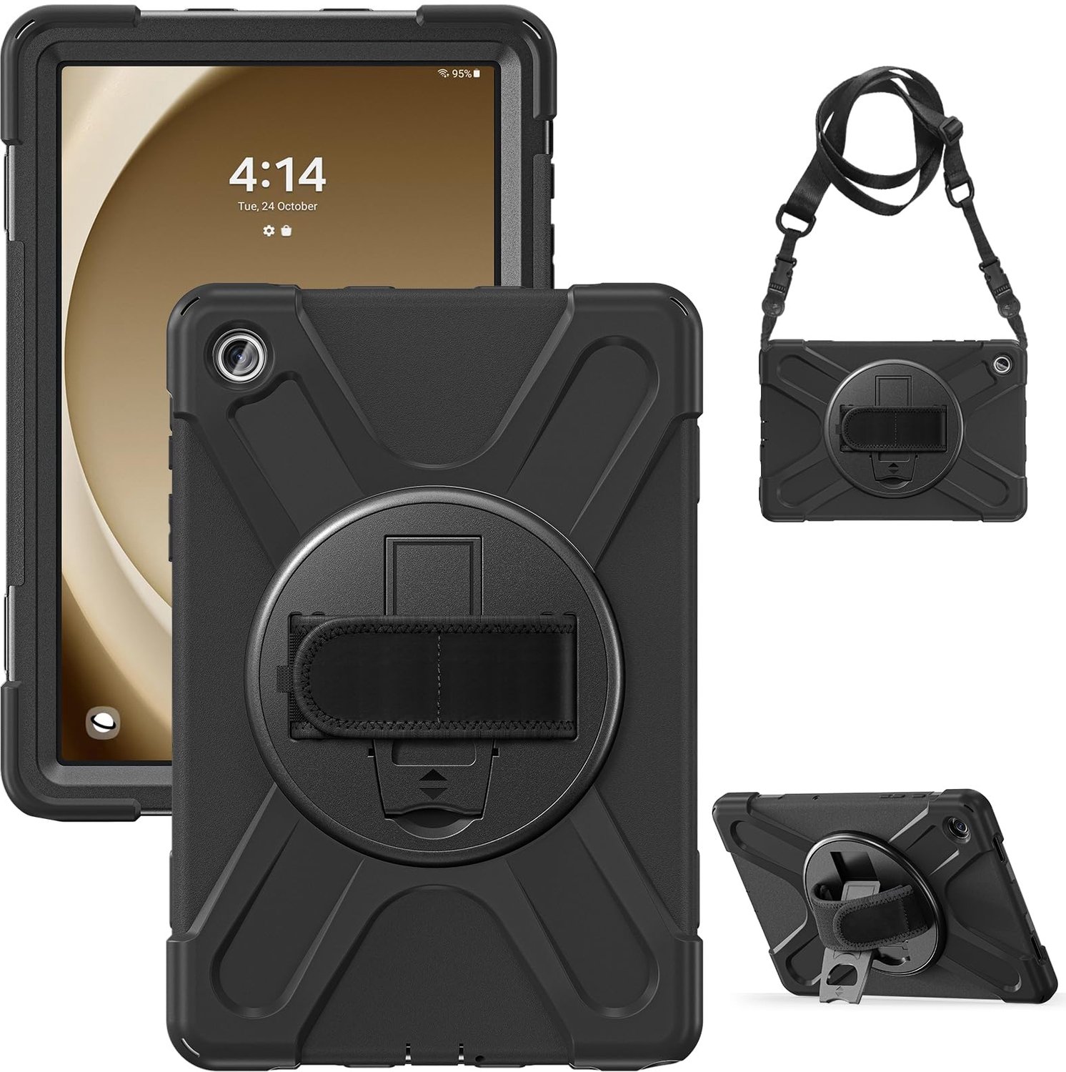 Heavy Duty Shockproof Case voor Galaxy Tab A9 Plus 11 Inch