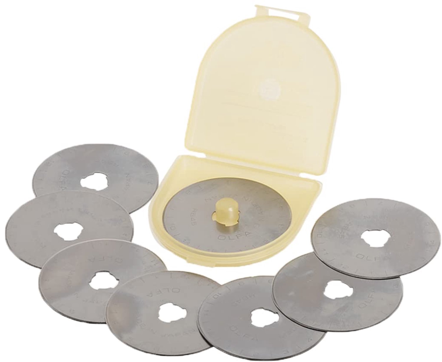 Vervangende Roterende Snijmessen 45 mm - Set van 10