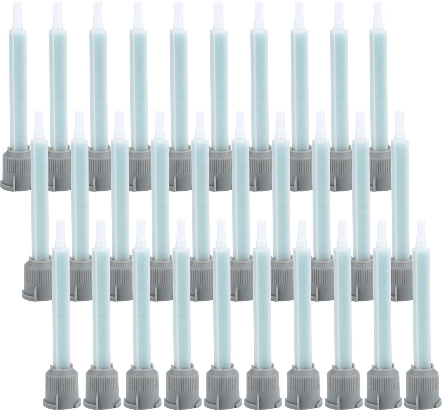 Set van 30 Statische Mengnozzles voor Kunststof Lijm