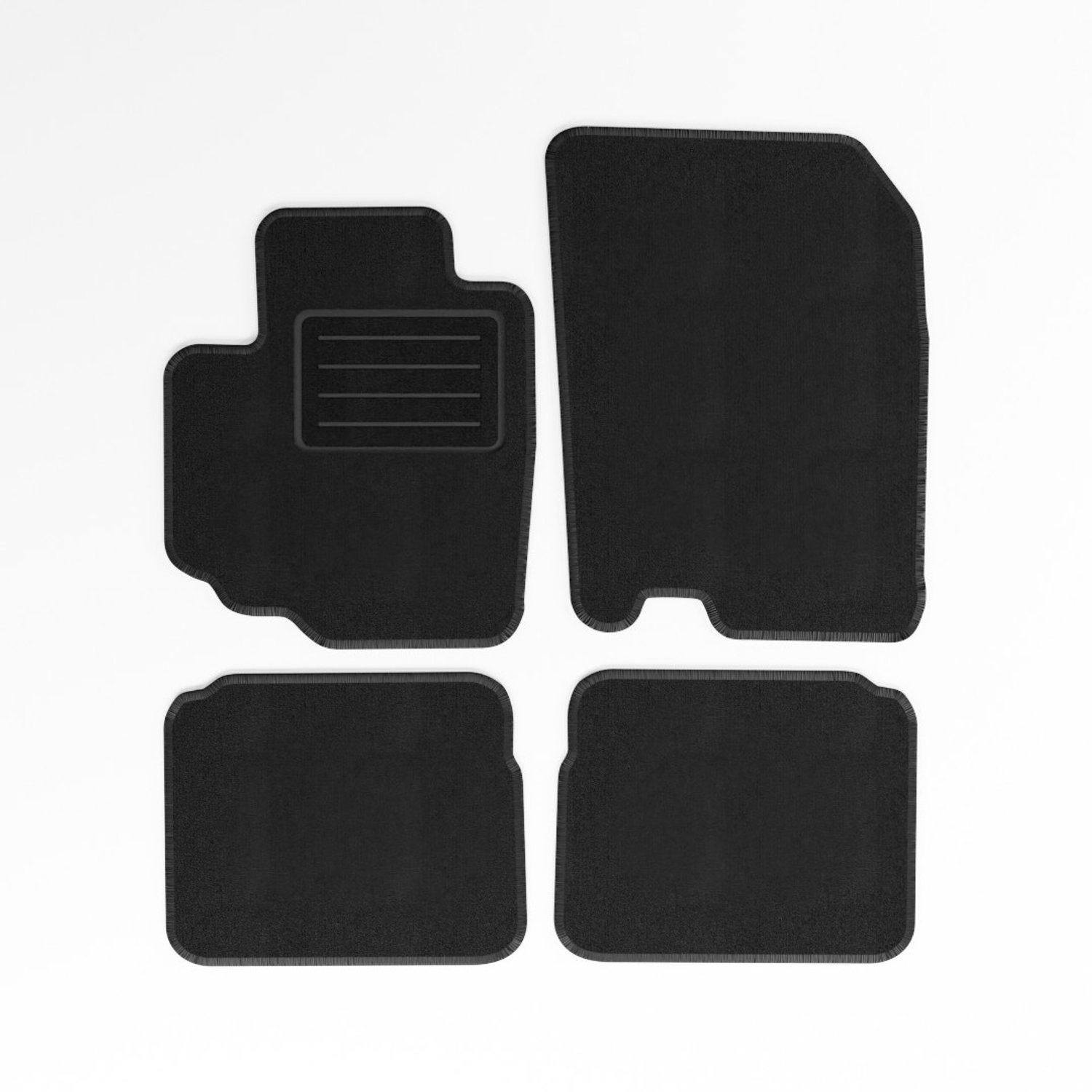 Mats4all | Naaldvilt automatten passend voor Suzuki SX-4 2013-2021 | Antislip | Met versterking | 4-delig | Automatten | Mattenset
