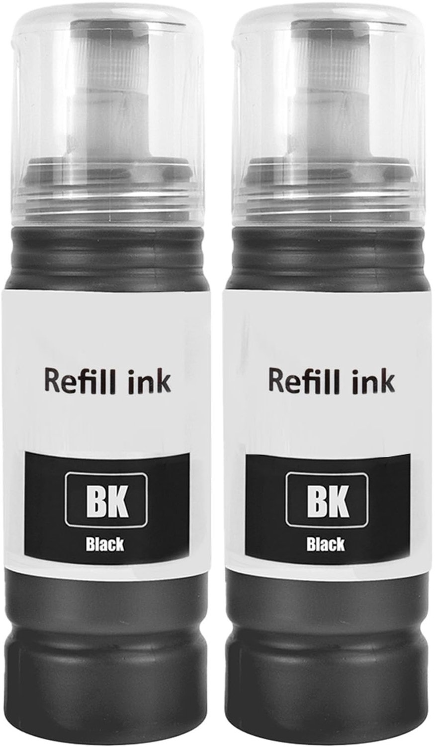 Inkt Compatibel met Epson 104 - Multipack Inktfles - Voor ET-2710/ET-2711/ET-2712/ET-2714/ET-2715 - Hoge Capaciteit - Kleur: Zwart/Rood/Blauw/Groen - Inktpatronen