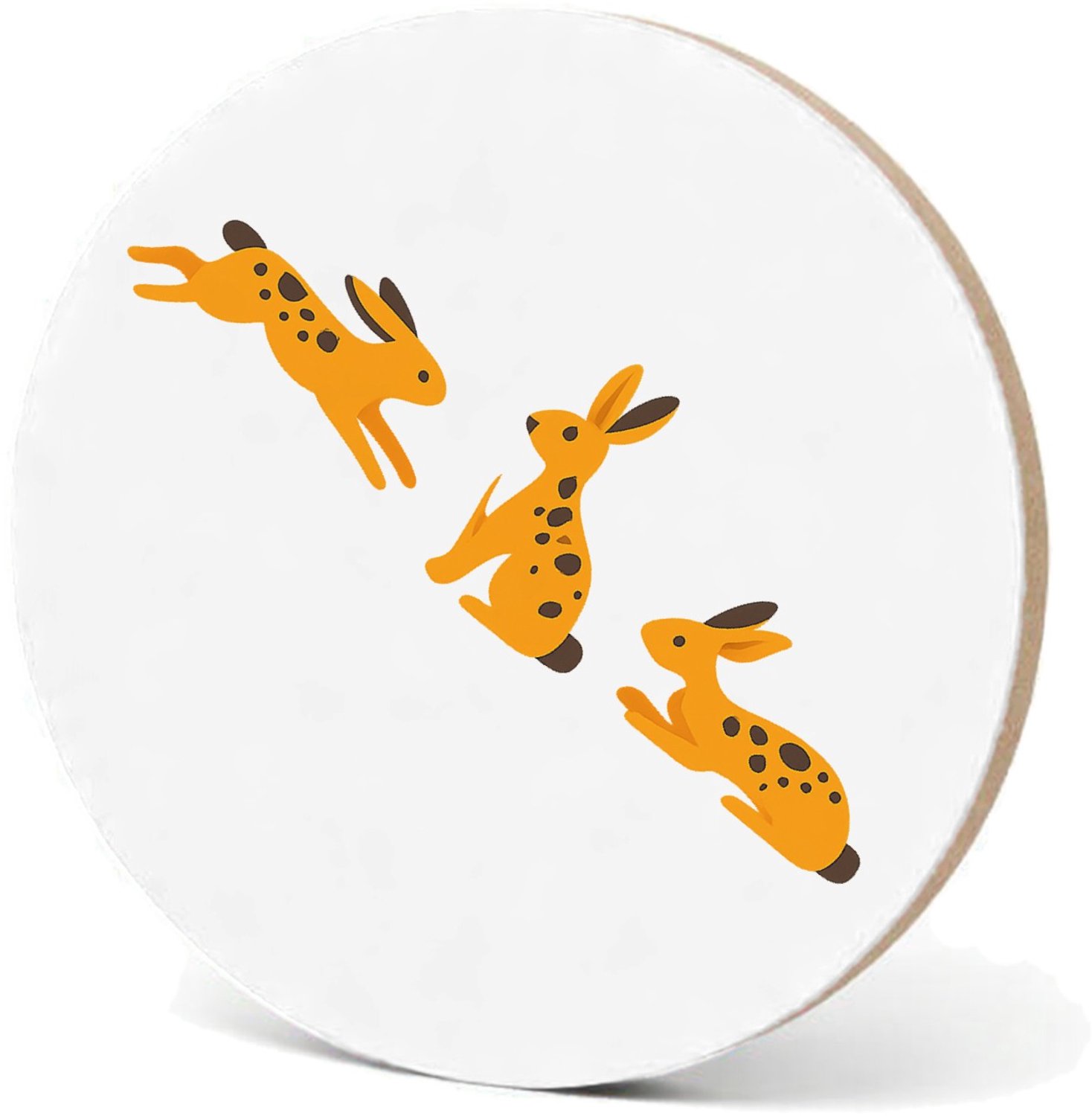 Mr Cadeautjes MDF fotolijst - design Een subtiele patrooncompositie met meerdere losse figuren di | cadeau Wit