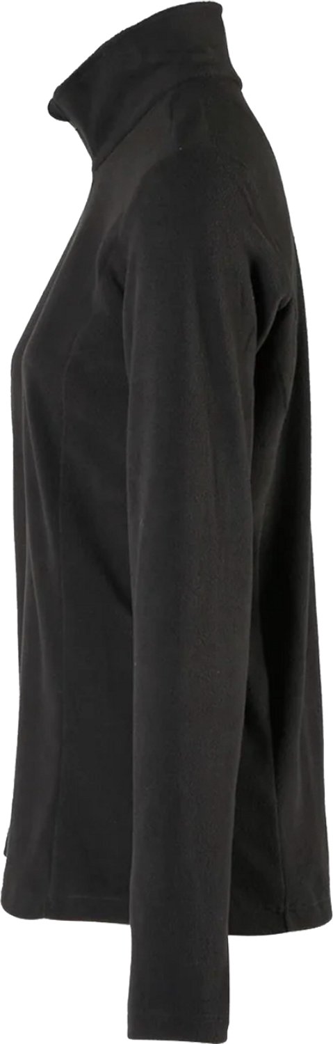 Brunotti Mini-R Women Fleece Snow Fleece Dames – Fleece Vest Wintersport Kleding Basic Fleece Zwart