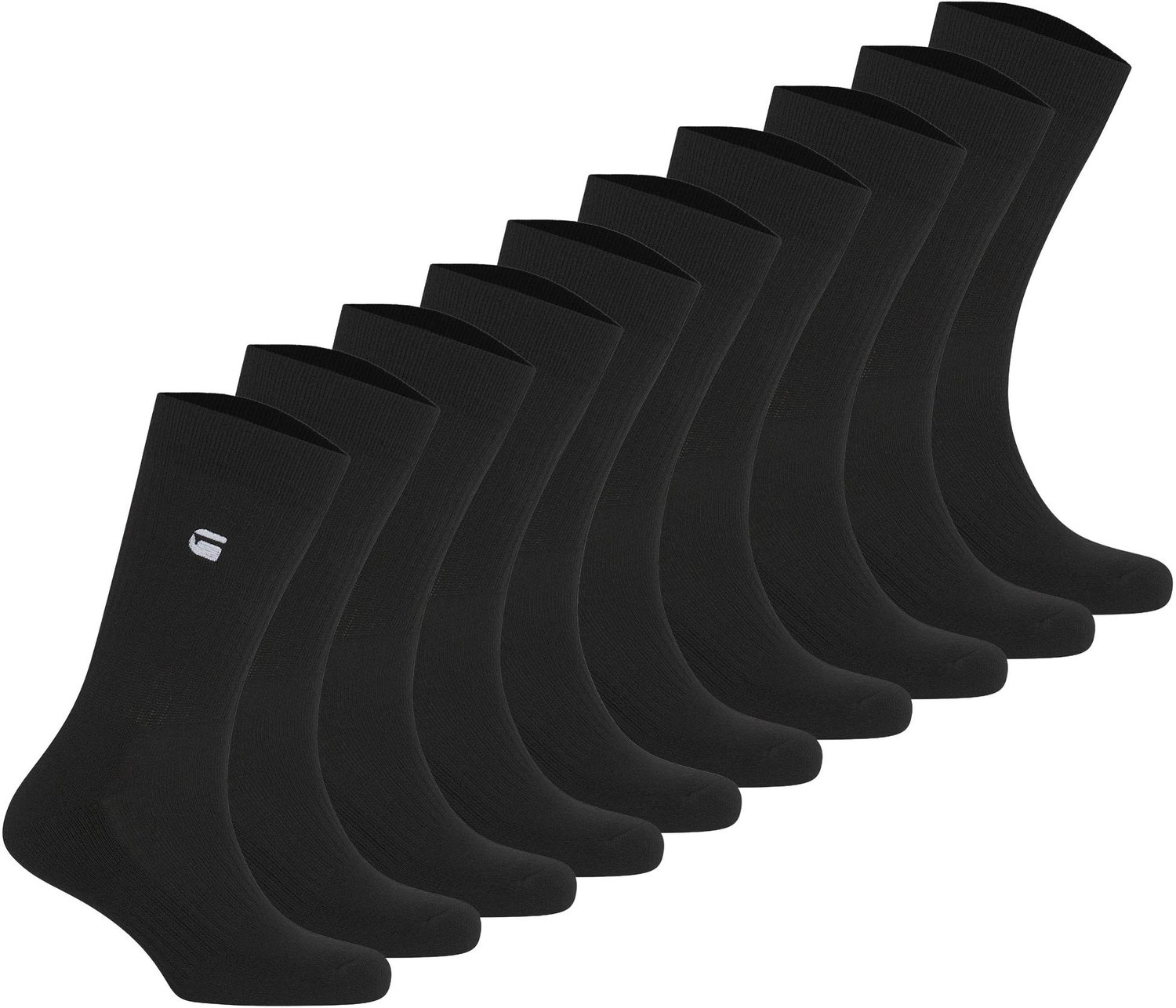 G-STAR Sokken KILN Sport Socks 10-pack 44-47 5 Set van 10 Zwart