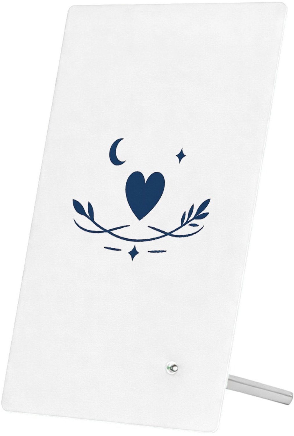 Mr Cadeautjes Glasframe 11 x 16 - design Een compacte waarderingsprint voor een zorg- of onderwijsfig | cadeau Wit