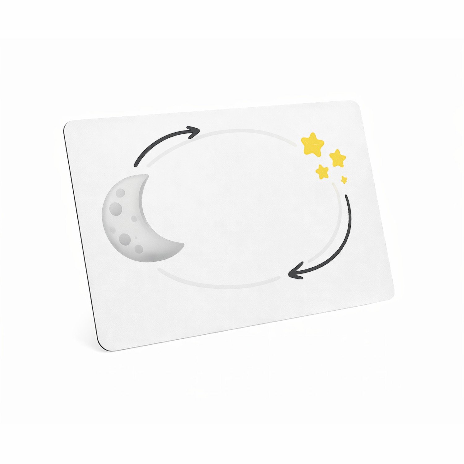 Mr Cadeautjes MDF magnetische fotolijst 28 x 19 - design Een liefdevolle boodschap in dezelfde compacte, persoonlijke | cadeau Wit